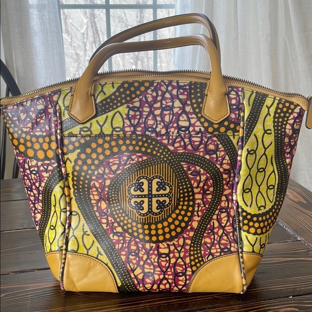 J McLaughlin Multicolored Abstract Structured Vin… - image 8